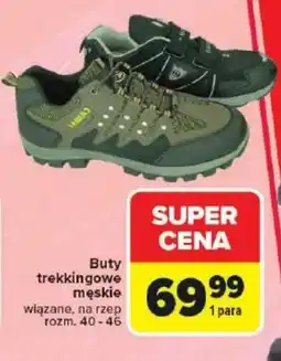 Carrefour Buty trekkingowe męskie oferta