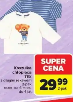 Carrefour Koszulka chłopięca TEX oferta