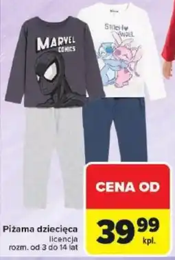 Carrefour Piżama dziecięca oferta