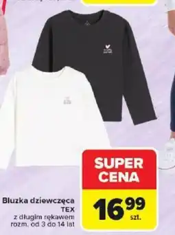 Carrefour Bluzka dziewczęca TEX oferta