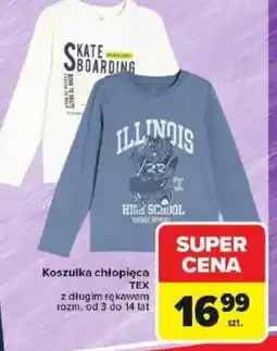 Carrefour Koszulka chłopięca TEX oferta