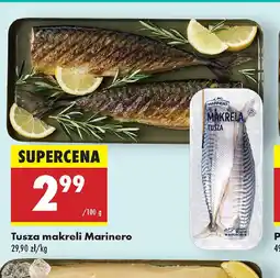 Biedronka Tusza makreli Marinero oferta