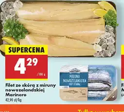 Biedronka Filet ze skórą z miruny nowozelandzkiej Marinero oferta