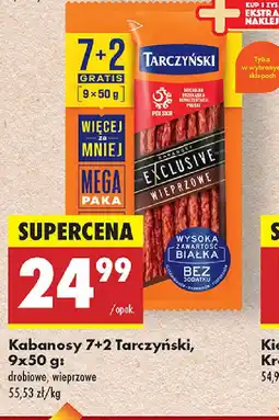 Biedronka Kabanosy 7+2 Tarczynski oferta