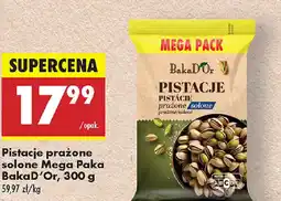 Biedronka Pistacje prażone solone Mega Paka BakalD'Or oferta
