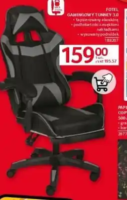 Selgros Fotel gamingowy Tunney 3.0 oferta