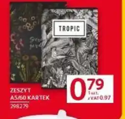 Selgros Zeszyt A5/60 kartek oferta
