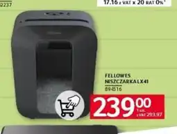 Selgros Niszczarka Fellowes LX41 oferta