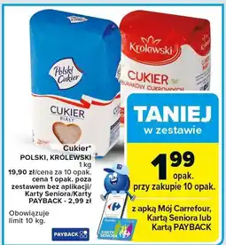 Carrefour Market Cukier biały Polski Cukier, Królewski oferta