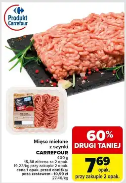 Carrefour Market Mięso mielone z szynki Carrefour oferta