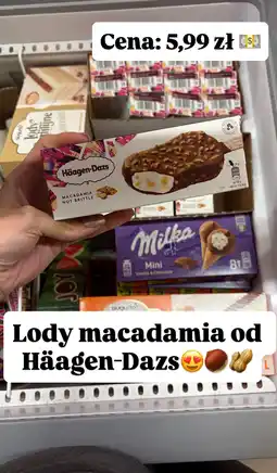 Dino Lody Macadamia Nut Brittle Häagen-Dazs oferta