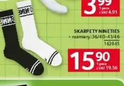 Selgros Skarpety Nineties oferta