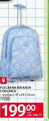 Selgros Plecak na kółkach Coolpack oferta