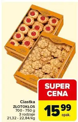 Carrefour Market Ciastka Złotokłos oferta