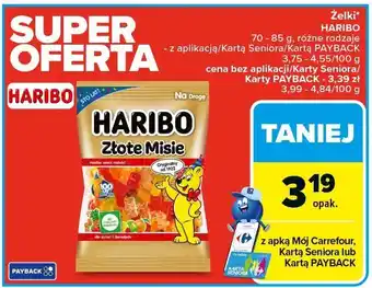 Carrefour Market Żelki Haribo oferta