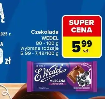 Carrefour Market Czekolada Wedel oferta