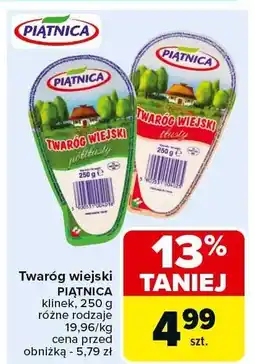 Carrefour Twaróg wiejski Piątnica oferta