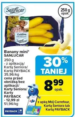 Carrefour Banany mini Sanlucar oferta