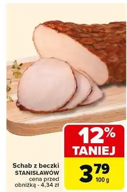 Carrefour Schab z beczki Stanisławów oferta