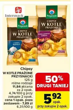 Carrefour Chipsy W Kotke Prażone Przysnacki oferta