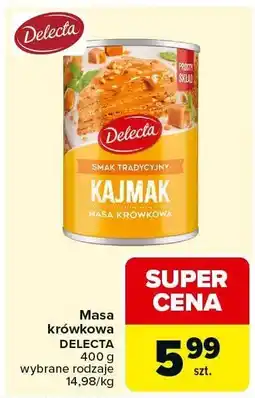 Carrefour Masa krówkowa Delecta oferta