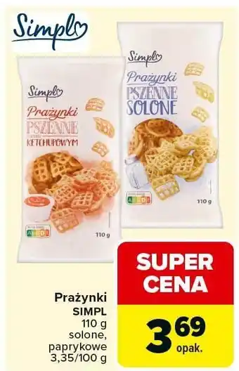 Carrefour Prażynki Simpl oferta