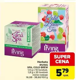 Carrefour Herbata Irving SPA Cold Brew Tea oferta