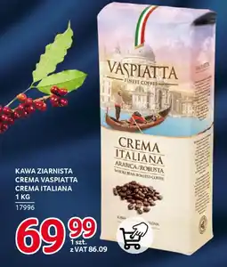 Selgros Kawa ziarnista crema vaspiatta crema italiana oferta