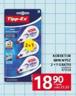 Selgros Korektor Mini Mysz Tipp-Ex oferta