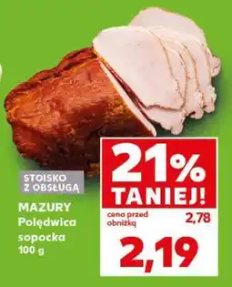 Kaufland MAZURY Polędwica sopocka 100 g oferta