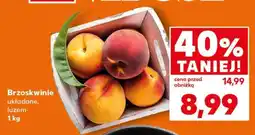 Kaufland Brzoskwinie układane, luzem 1 kg oferta