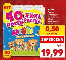 Kaufland MIŚKI Papier toaletowy oferta