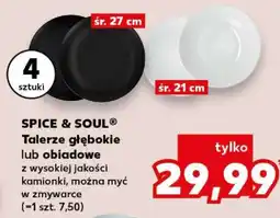 Kaufland SPICE & SOUL Talerze głębokie lub obiadowe oferta