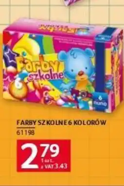 Selgros Farby szkolne 6 kolorów oferta