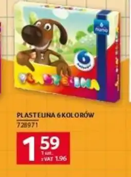 Selgros Plastelina 6 kolorów oferta