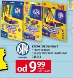 Selgros Kredki ołówkowe Astra oferta