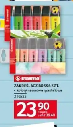 Selgros Zakreślacz Stabilo Boss oferta