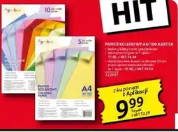 Selgros Papier kolorowy A4/100 kartek oferta