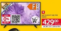 Selgros LIN TV LED 32" LHD 1510 oferta