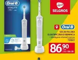 Selgros Szczoteczka elektryczna Oral-B Vitality D100 oferta