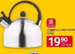 Selgros Czajnik 2,5 L Daily Satin oferta