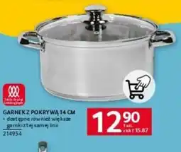 Selgros Garnek z pokrywą 14 cm oferta