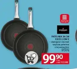 Selgros Patelnia 24 cm Excellence oferta