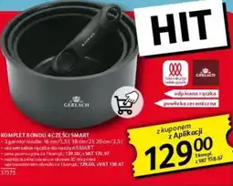 Selgros Komplet rondli 4 części Smart Gerlach oferta