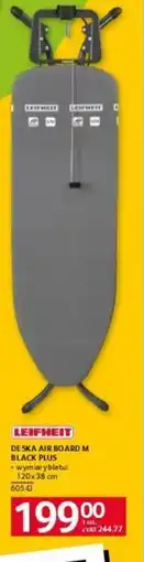Selgros Deska Leifheit Air Board M Black Plus oferta