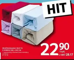 Selgros Prześcieradło frotte z gumką oferta