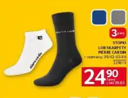 Selgros Stopki lub skarpety Pierre Cardin oferta