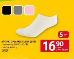 Selgros Stopki damskie lub męskie oferta