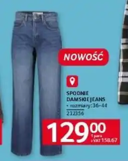 Selgros Spodnie damskie jeans oferta