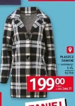 Selgros Płaszcz damski oferta